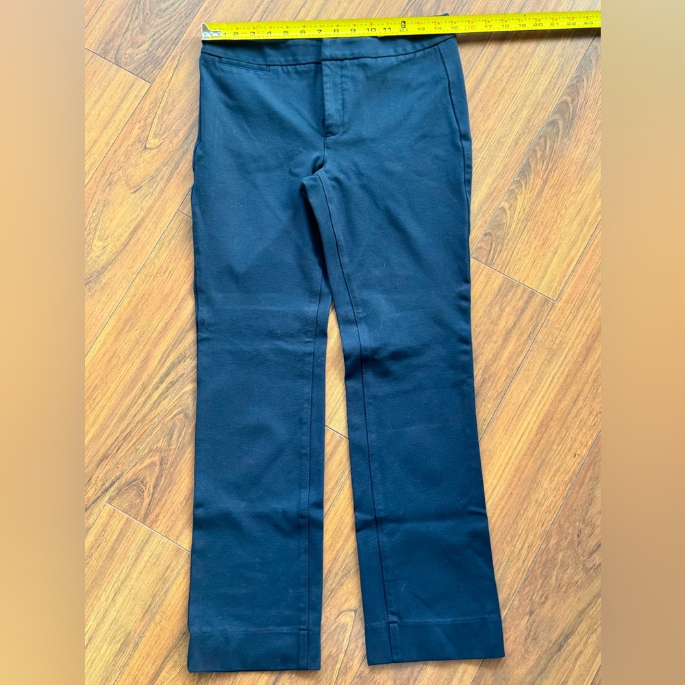 Ann Taylor Blue Straight Leg Pants